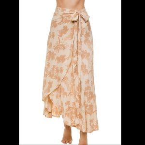 Beachgold wrap skirt